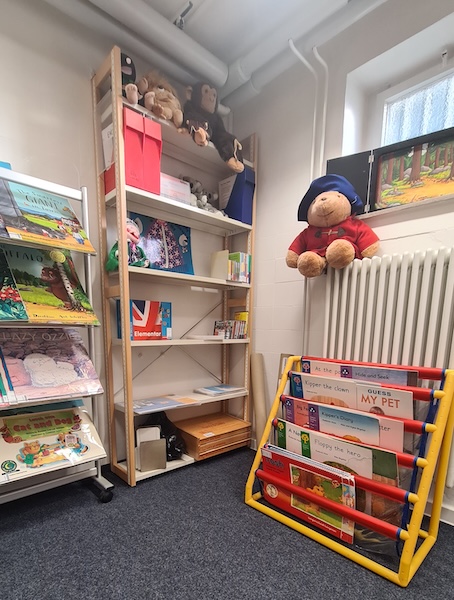 Innenräume Bücherei